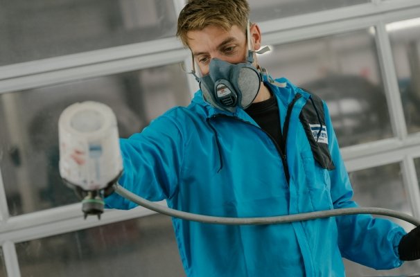 Spuiten of herspuiten van uw MDF-panelen.